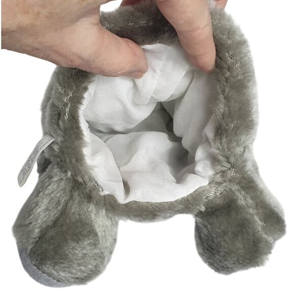 Gray Elephant Hand Puppet Dramatic Role Play Puppetry 11" Plush Toy - Picture 10 of 11